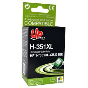 UPrint-kompatible Tinte mit CB338EE, HP 351XL, Farbe, 21 ml, H-351XL-CL, für HP Officejet J5